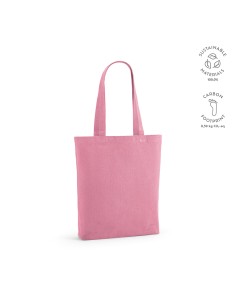 Shopper Annapurna in cotone riciclato 180gsm. Con soffietto