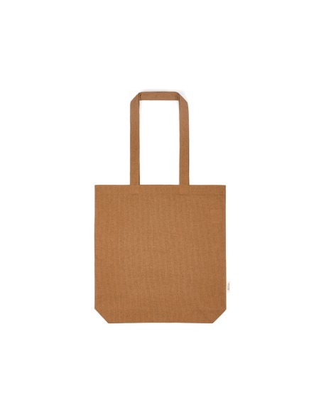 Shopper Elbrus in cotone riciclato 220gsm. Con soffietto