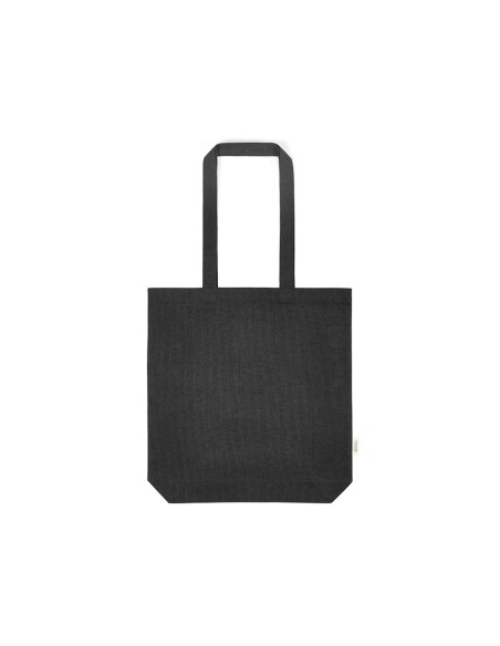 Shopper Elbrus in cotone riciclato 220gsm. Con soffietto