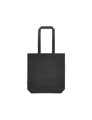 Shopper Elbrus in cotone riciclato 220gsm. Con soffietto
