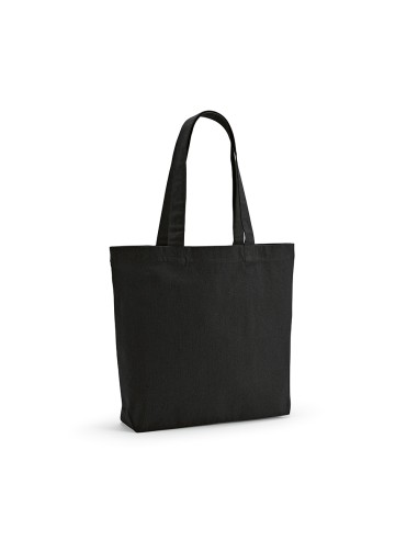 Shopper Blanc in cotone riciclato 220 gsm. Con soffietto