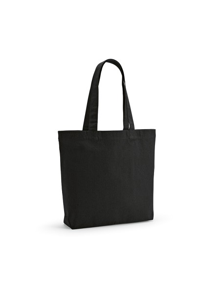 Shopper Blanc in cotone riciclato 220 gsm. Con soffietto