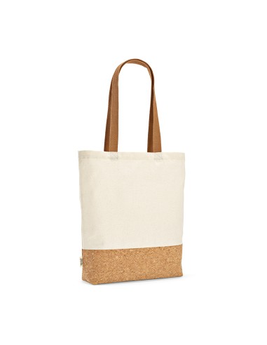 Shopper Chimborazo in cotone riciclato 180 gsm e sughero