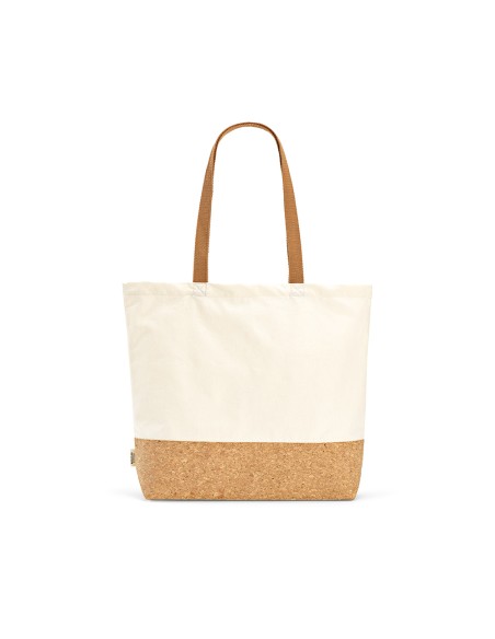 Shopper Vinson in cotone riciclato 220 gsm e sughero
