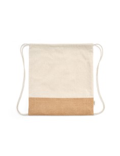 Borsa Denali in cotone riciclato 180 gsm e juta 275 gsm