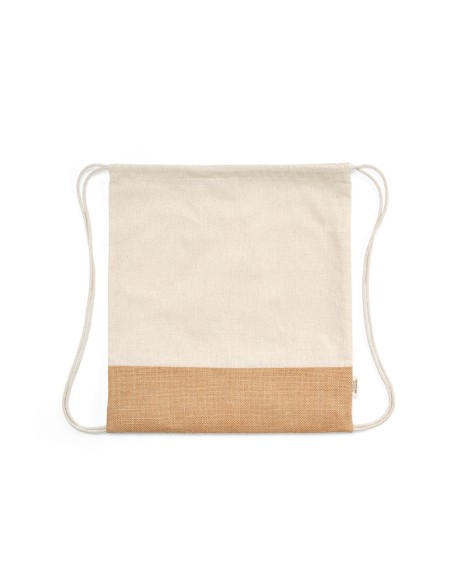 Borsa Denali in cotone riciclato 180 gsm e juta 275 gsm