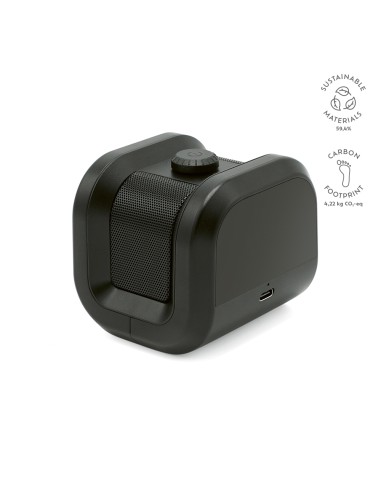 Boomz speaker in rABS, 800mAh. 5h di autonomia. 5W e TWC