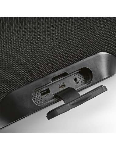 Speaker Newton in rABS, 6.000 mAh. Impermeabile IPX5