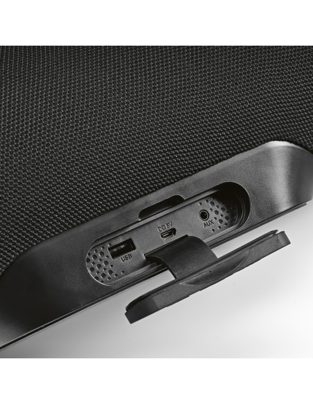 Speaker Newton in rABS, 6.000 mAh. Impermeabile IPX5