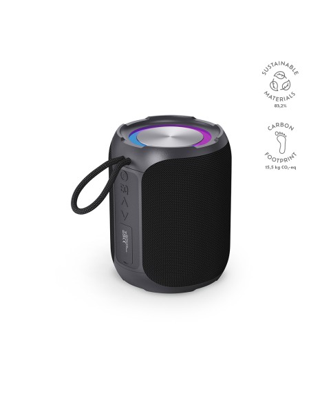 Speaker Avicenna in rABS, 2.600 mAh. Protezione IPX6