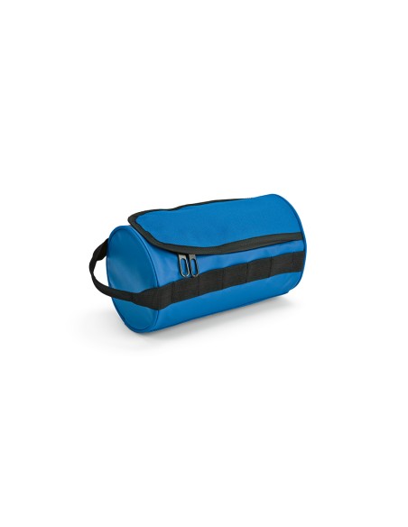 Beauty case Riga 5,7L rPET. Forma cilindrica con manico