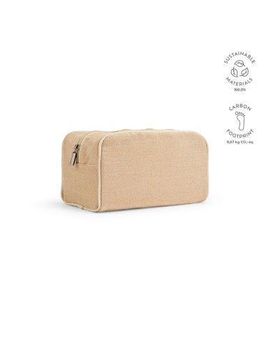 Beauty case Rio 260gsm Juco con cerniera