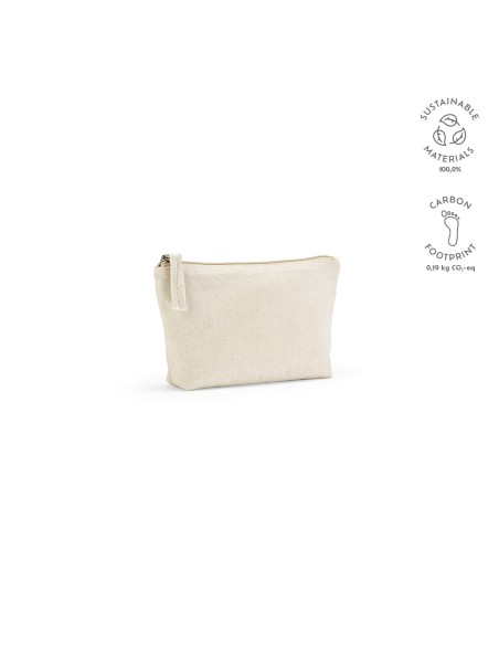 Beauty case Cairo S 1.1L 320gsm rCotton con cerniera