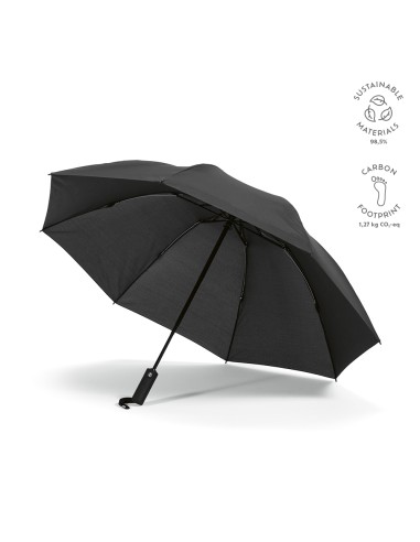 Ombrello Presley in rPET. 23"", pieghevole con chiusura reversibile