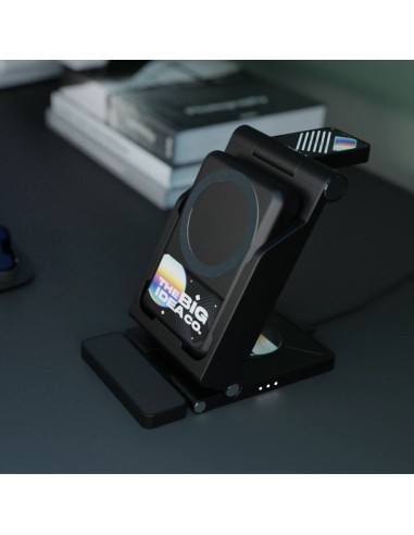 Caricatore wireless 3-in-1 Trinifty in rABS