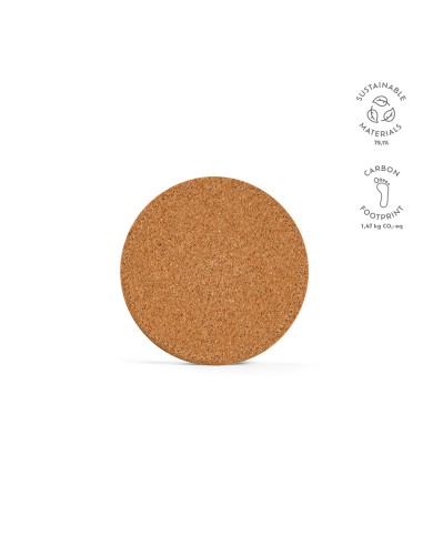 Caricatore wireless Descartes in sughero da 15W