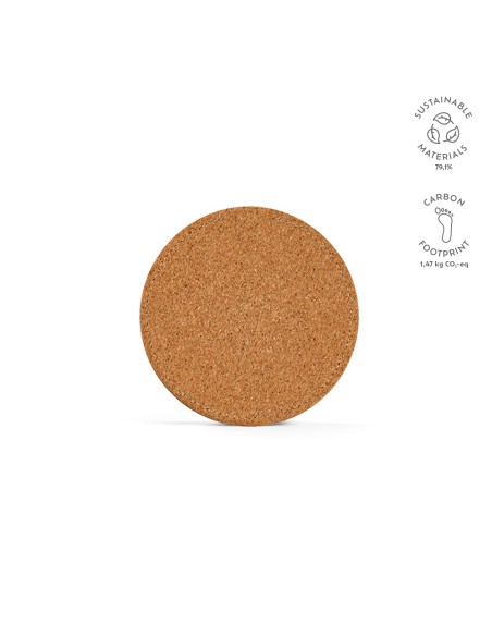 Caricatore wireless Descartes in sughero da 15W