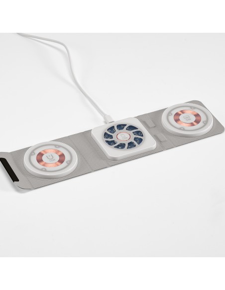 Caricatore wireless 3-in-1 Linnaeus in rPU da 15W