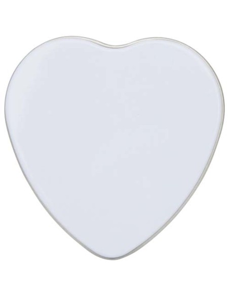 Candela in scatola di latta a forma di cuore all'aroma di vaniglia Blissful