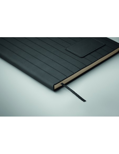 Notebook A5 in PU fumé