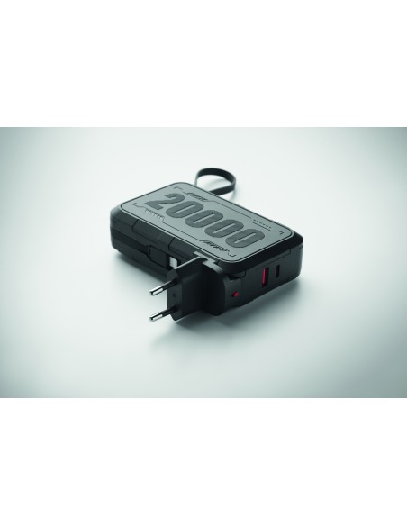 Power bank 20000 mAh in ABS
