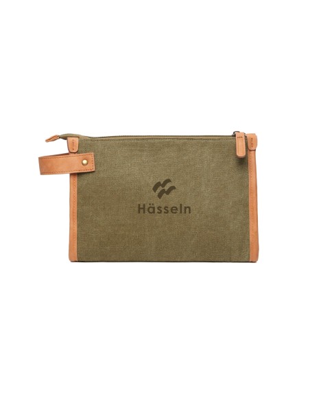Cosmetic bag VINGA Bosler in canvas riciclato GRS