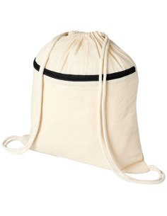 Zaino con cordoncino e cerniera Oregon - 5L