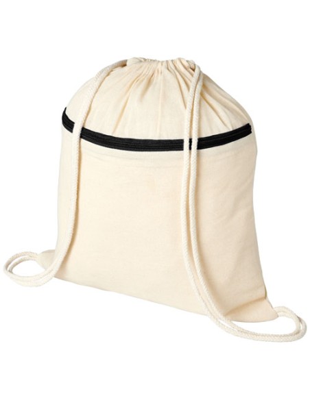 Zaino con cordoncino e cerniera Oregon - 5L