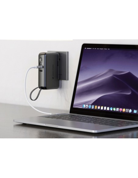 Caricabatterie ibrido 65W Urban Vitamin Eureka in rPC RCS