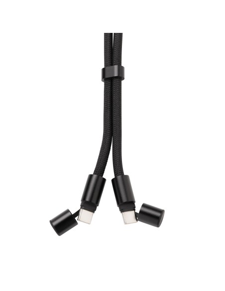 Cavo lanyard 60W regolabile LoopAmp in rPET RCS 160cm