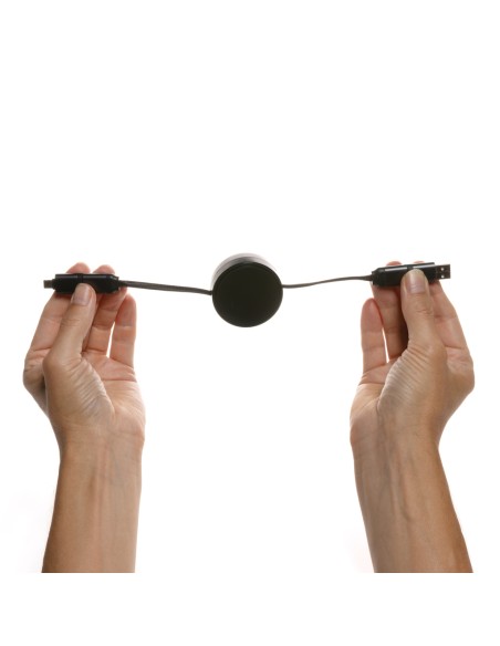 Cavo retrattile 6in1 45W in alluminio riciclato Terra RCS