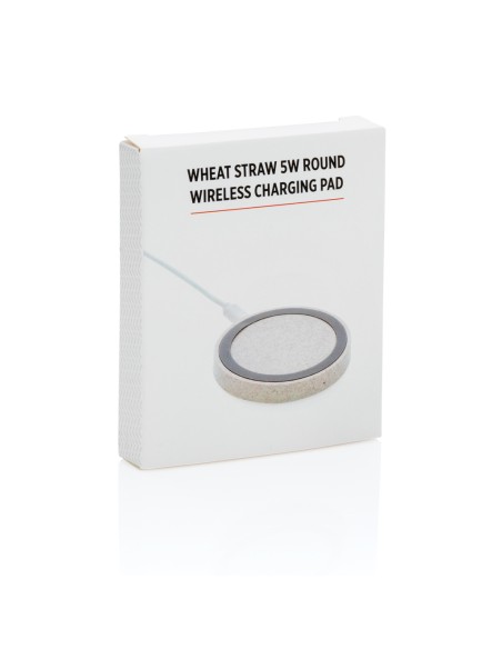 Caricatore wireless 5W rotondo in grano