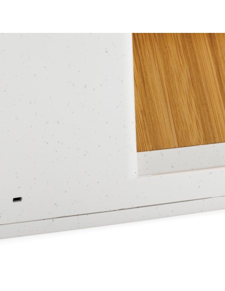 Caricatore wireless 10W Ontario in plastica riciclata RCS