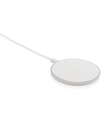 Caricatore RCS wireless 10W in plastica riciclata