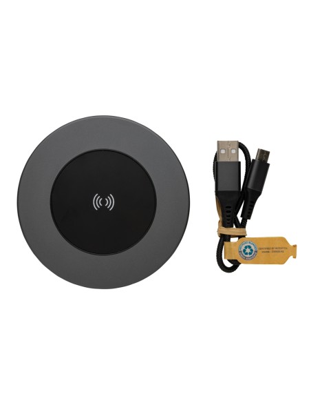 Caricatore wireless 10W in alluminio RCS Terra