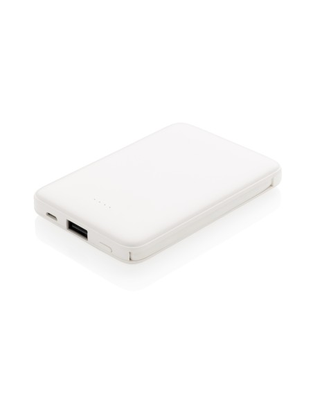 Powerbank tascabile 5.000 mAh con cavi integrati