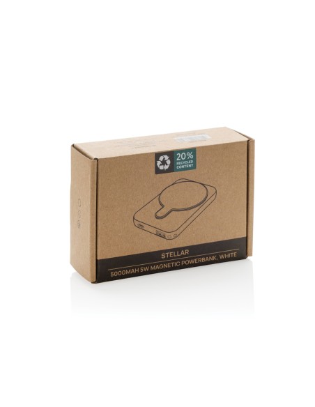 Powerbank magnetica Stellar 5000 mah 5W in rABS RCS