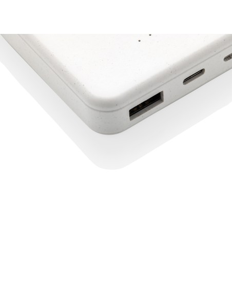 Powerbank wireless 5W da 5.000 mAh in plastica riciclata RCS