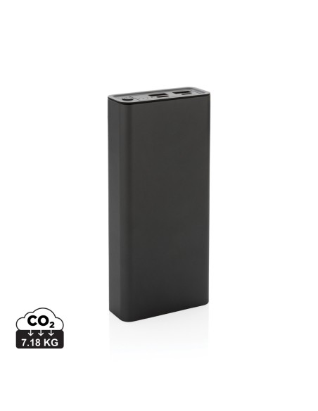 Powerbank in alluminio RCS da 20.000 mAh Terra