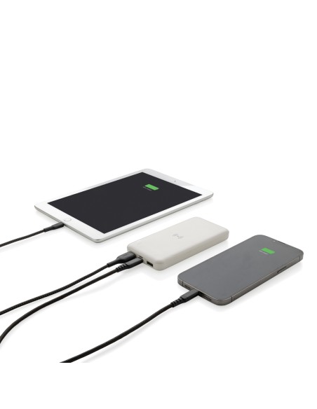 Powerbank wireless in plastica riciclata RCS