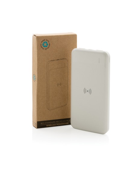 Powerbank wireless in plastica riciclata RCS