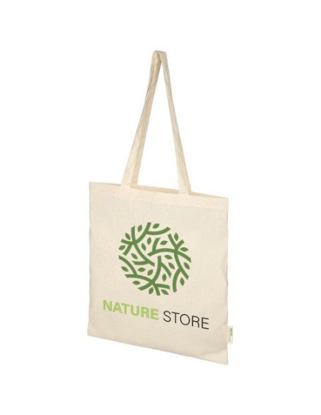 Tote bag in cotone biologico 100 g/m² Orissa - 7L