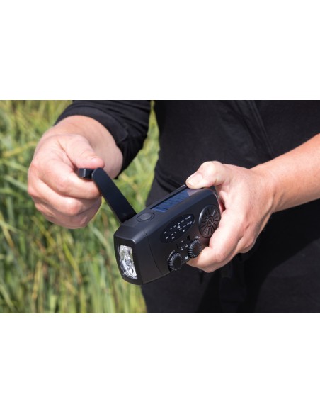 Radio d'emergenza RescueWave in plastica riciclata RCS