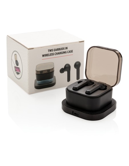 Auricolari TWS in custodia di ricarica
