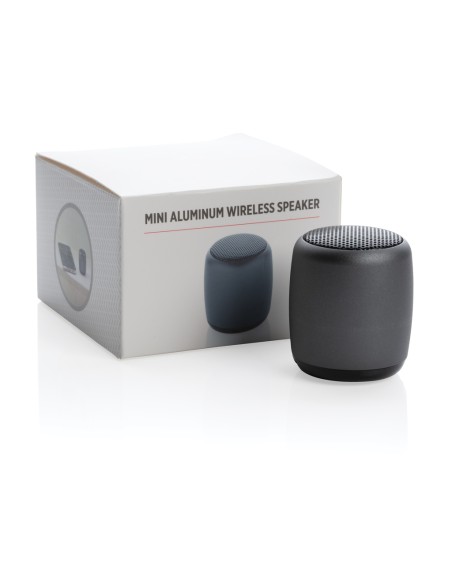 Mini speaker wireless in alluminio