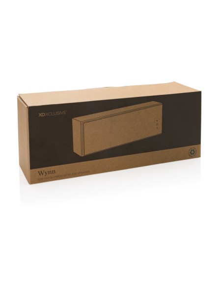 Speaker wireless 10W Wynn in bambù