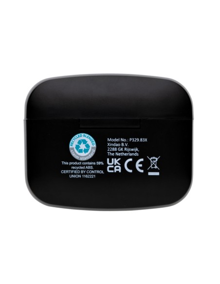 Auricolari Swiss Peak ANC TWS in plastica RCS