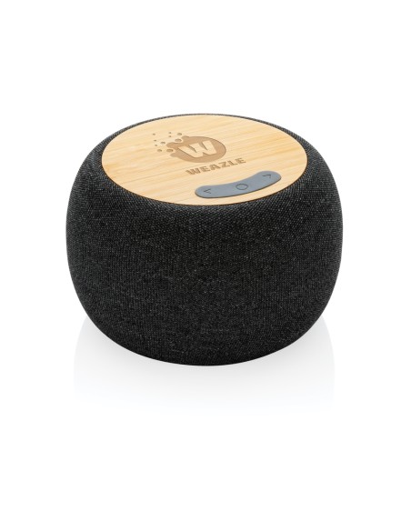 Speaker 5W in plastica/PET RCS e bambù