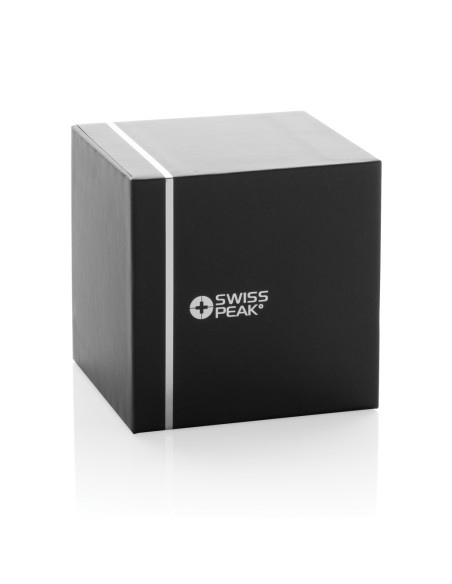 Speaker bass Swiss Peak da 3W in alluminio riciclato RCS