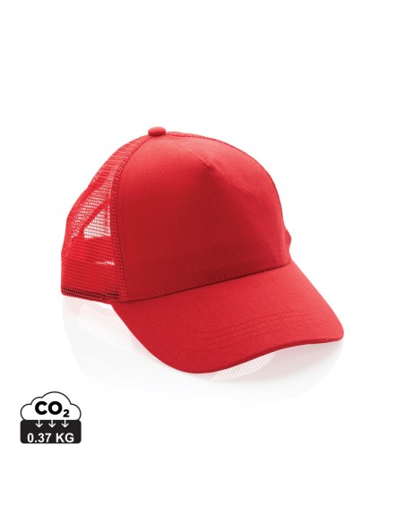 Cappellino trucker 5 pannelli in rcotton Impact AWARE™ 190gr
